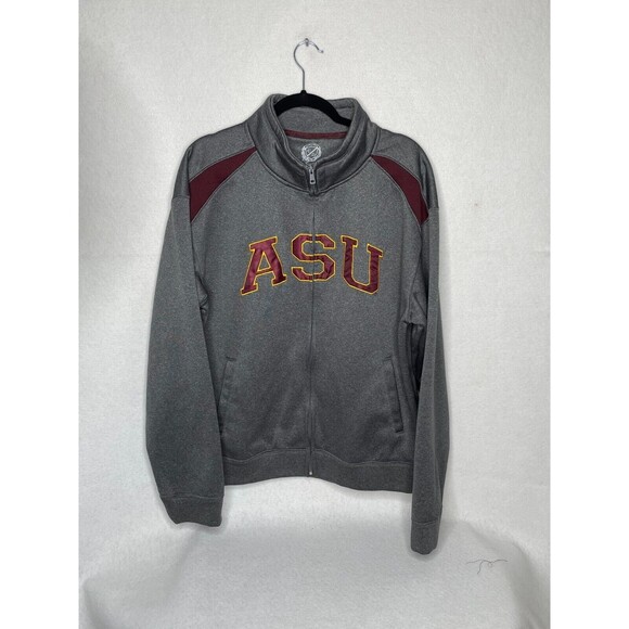 Campus Dive Full Zip-Up Jacket Size Med ASU Sun Devils Arizona State University - Picture 1 of 8